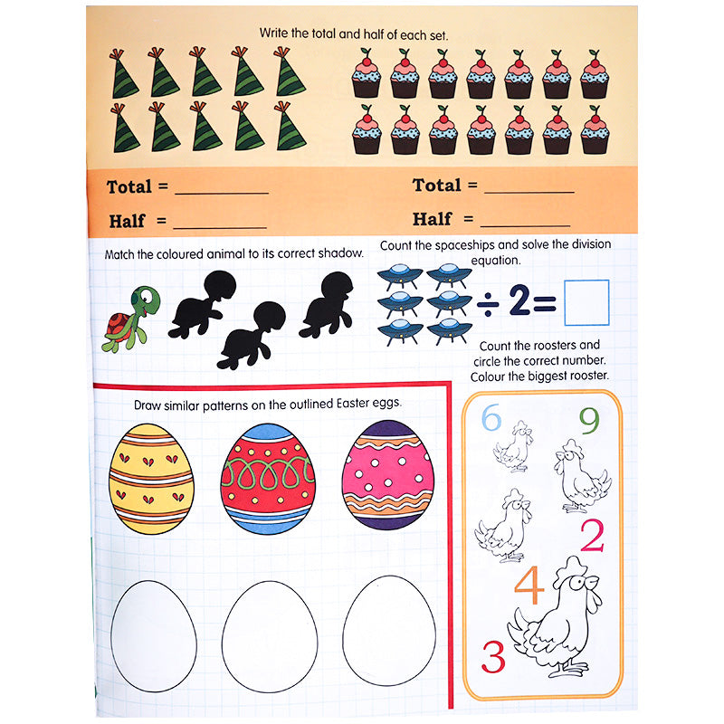 500 Activities Book 4 - Fun Worksheets for Early Learning & Logical Thinking