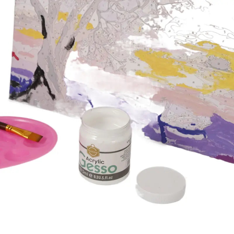 Keep Smiling 275ml Acrylic Painting Primer Gesso for Students & Artists