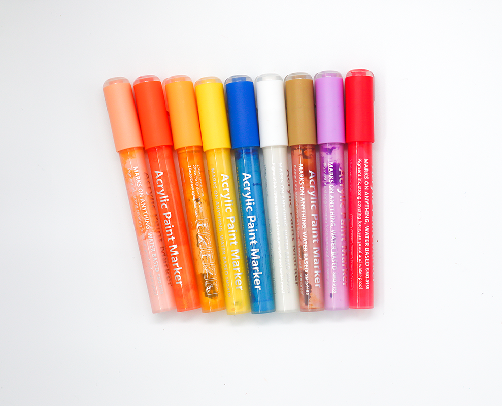 All-Surface Acrylic Paint Markers - 24 Colours