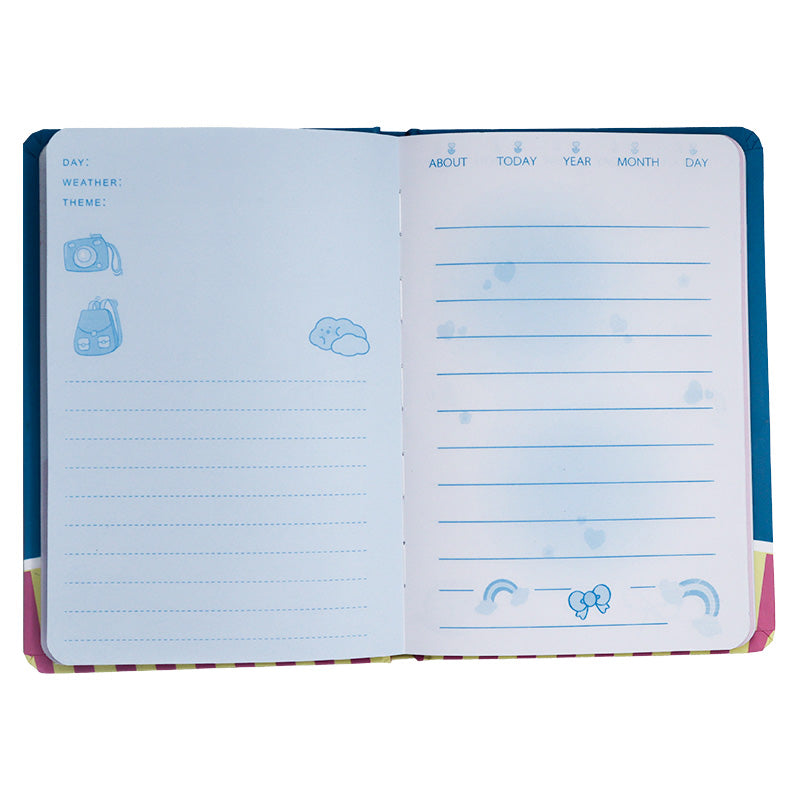 Kawaii Lockable Diary with Pen – Cute Kids Journal