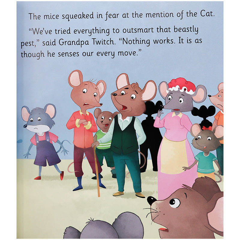 The Bell and the Cat - Aesop’s Fable Storybook for Kids