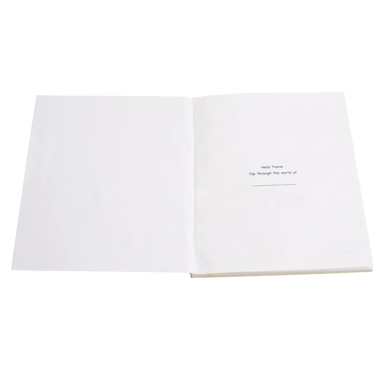 Blue Butterfly Ruled Hardcover Notebook - Notebook