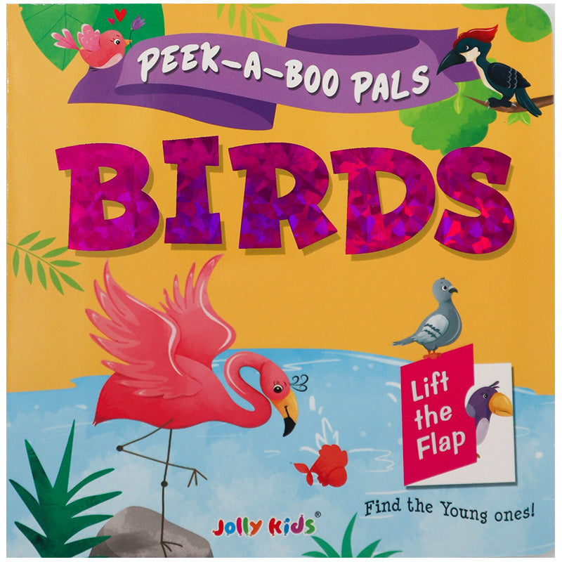 Peek-a-Boo Pals – BIRDS Lift-the-Flap Board Book for Toddlers & Preschoolers