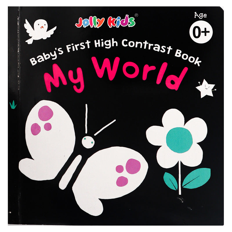 My World Baby Board Book High Contrast Visual Stimulation for Age 0 +