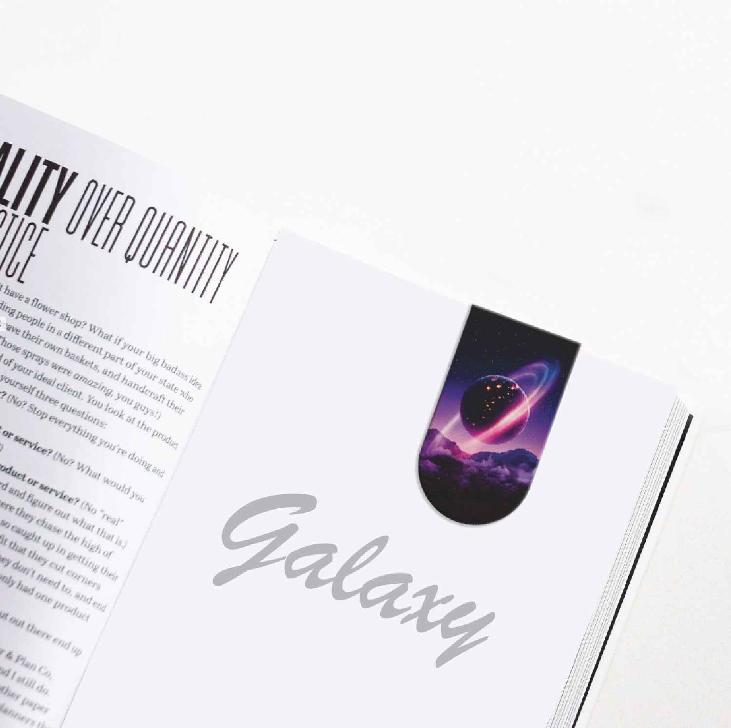 Galaxy Magnetic Bookmark - Pack of 6 - Bookmark