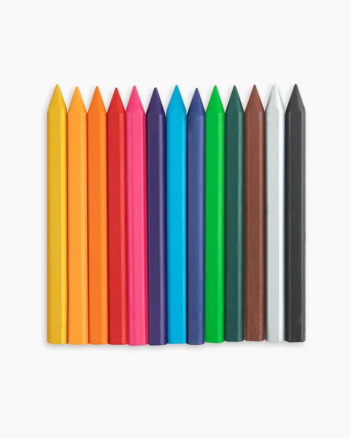 Set of premimum colorful crayons sold by doodleverse