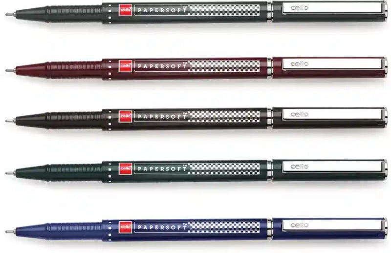 Papersoft ball pen available in 5 body colours