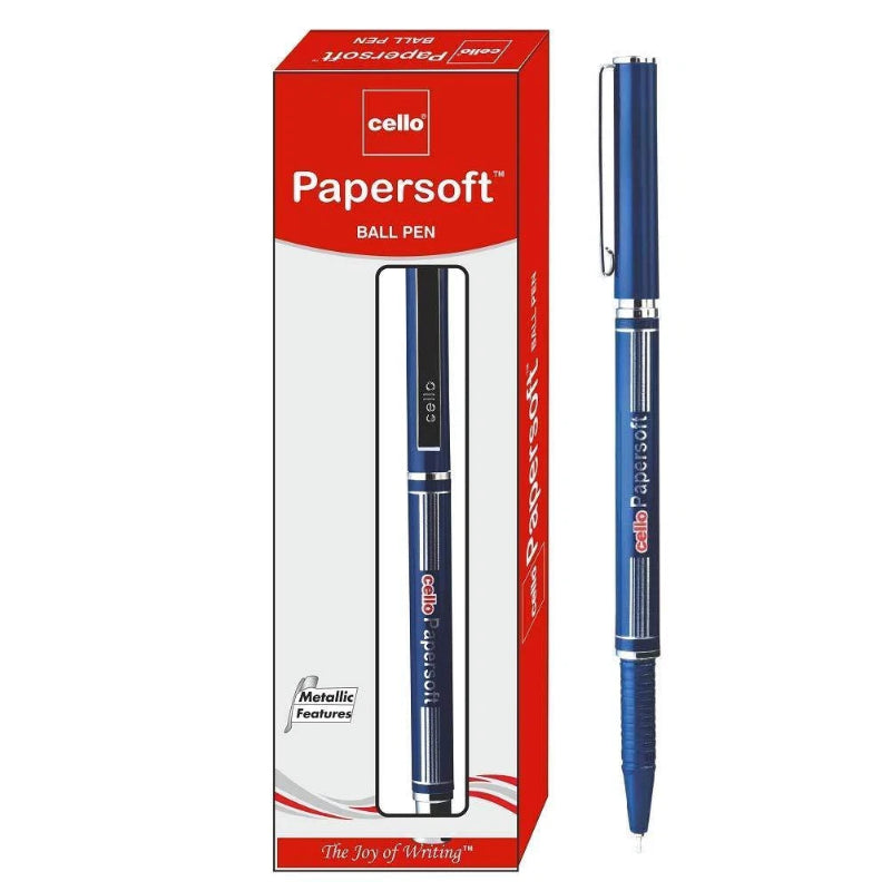 Cello Papersoft ball pen with packaging. Great quality