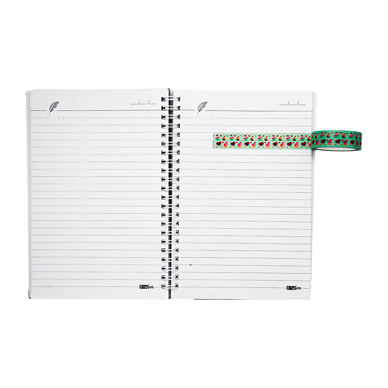 Washi tape easy to peel off and re-stick without damaging surfaces, perfect for adjusting your sweet borders