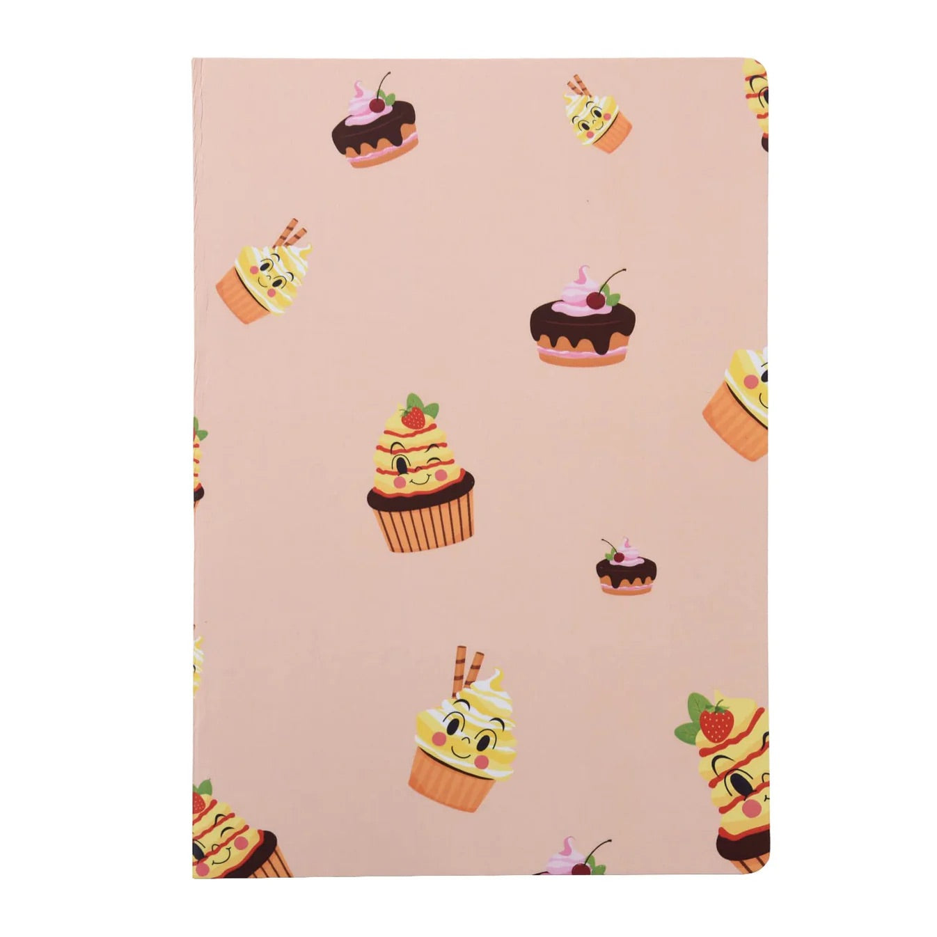 A5 Dessert-Themed Notebooks - Set of 4 Fun Journals for Gifting & Everyday Use - Journals