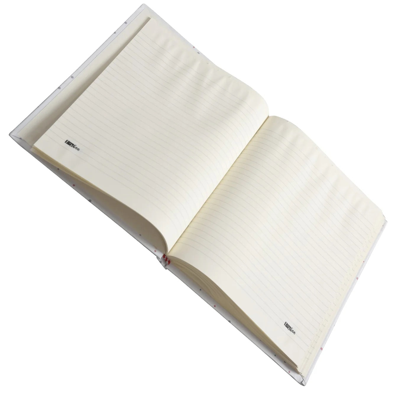Dog Dab Ruled Hardcover Notebook