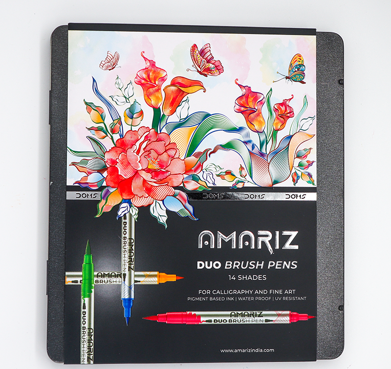 Doms Amariz Duo Premium Brush Pens - 14 Shades