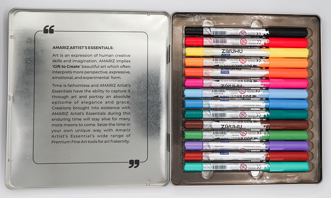 Doms Amariz Duo Premium Brush Pens - 14 Shades