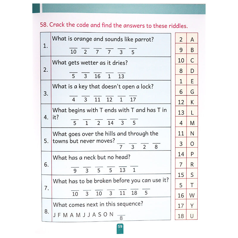 Clever Beaver Series - English Activity Workbook Age 6+