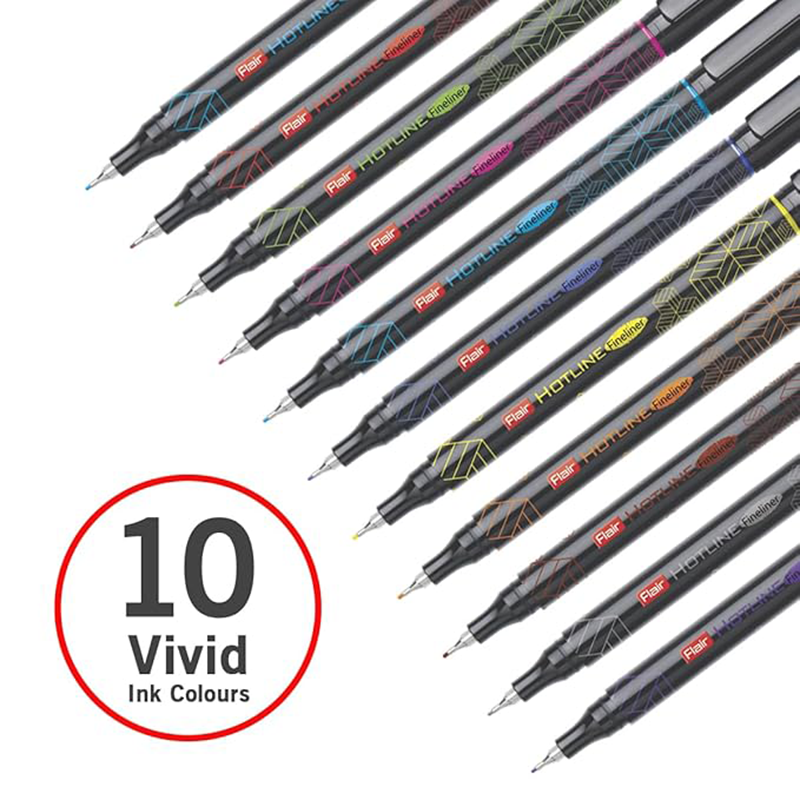 Flair Hotline Fineliner multi colour Pen
