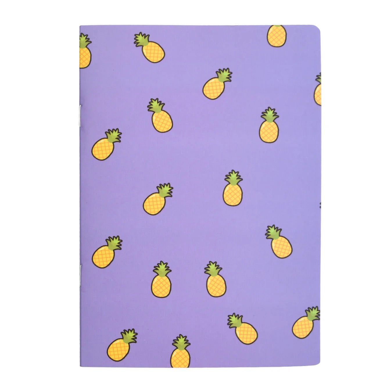 A5 Cute Fruit Notebooks - Set of 4 Unruled Notebooks with Pastel Designs - Notebook