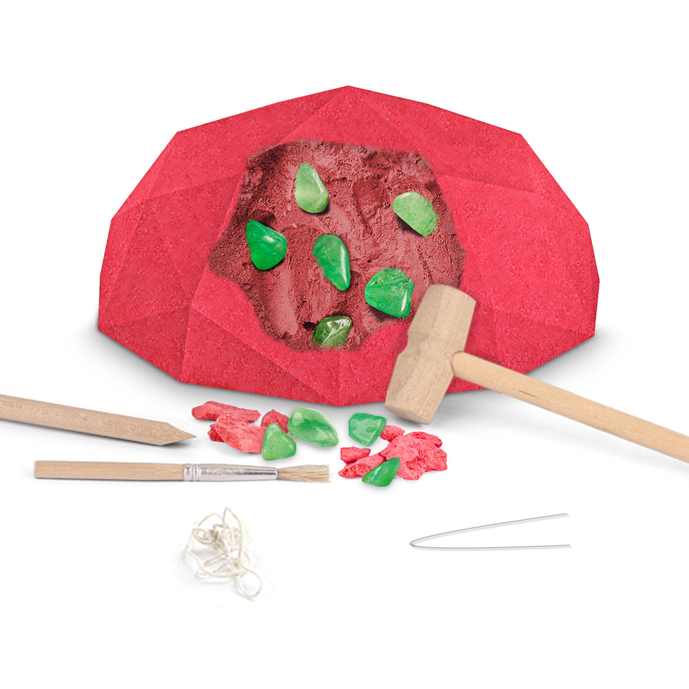 Gemstone Dig & Bracelet Making Kit