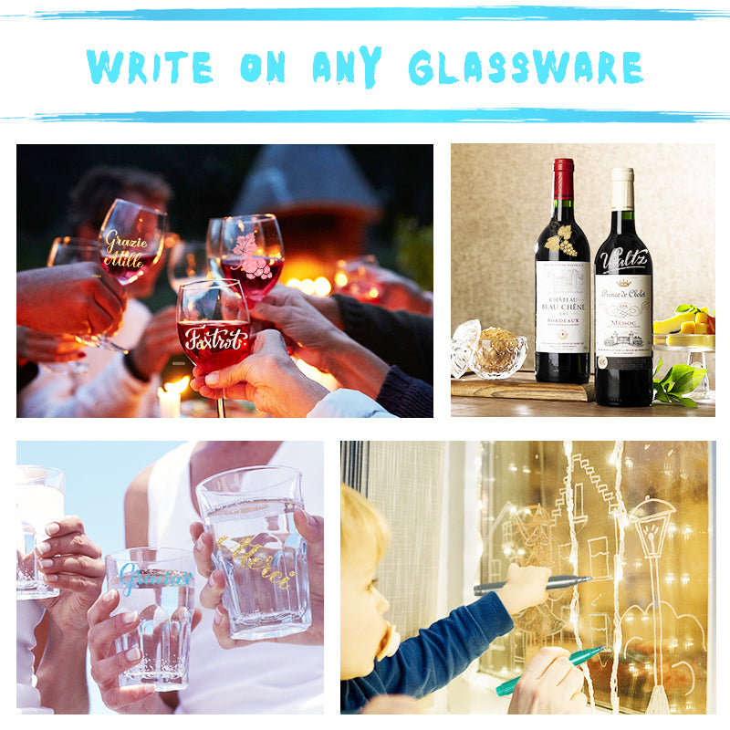 Glass marker easy clean