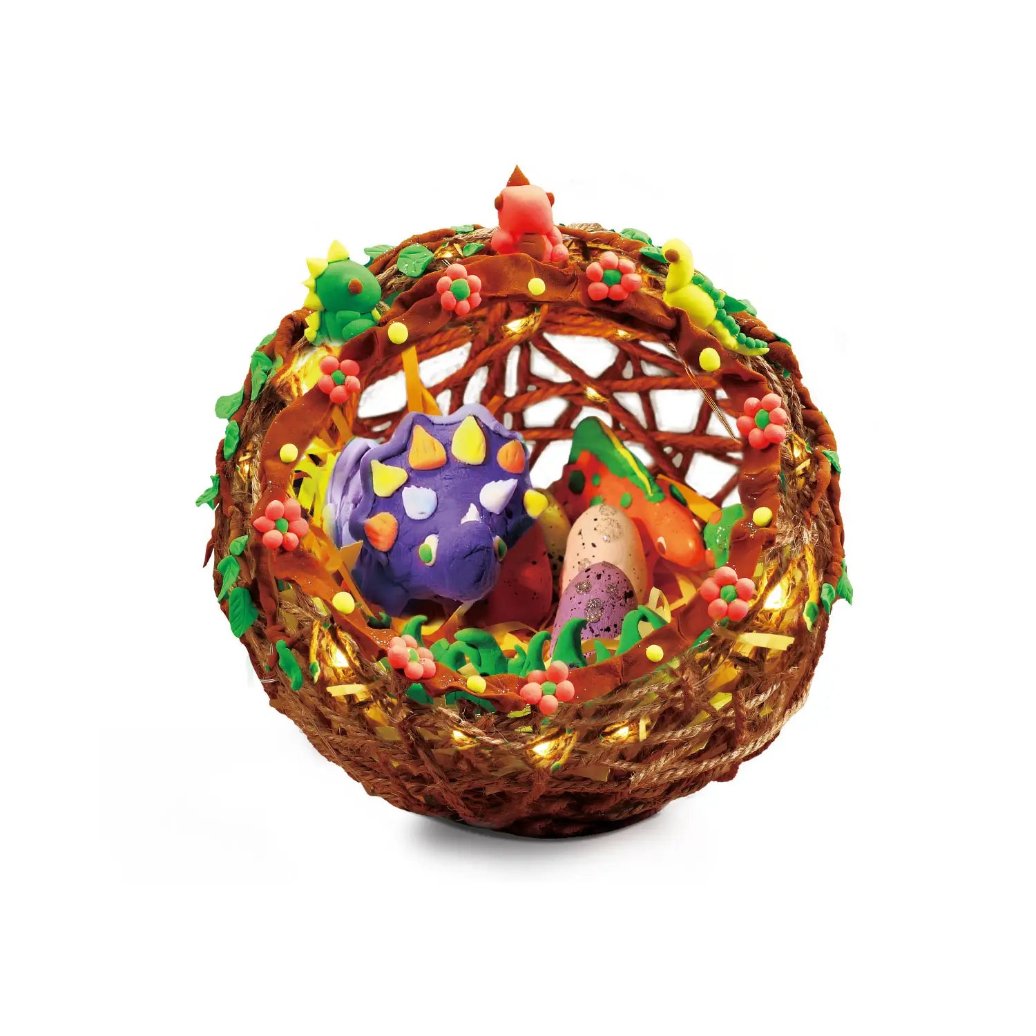 Dinosaur Basket Craft Kit | STEM Set