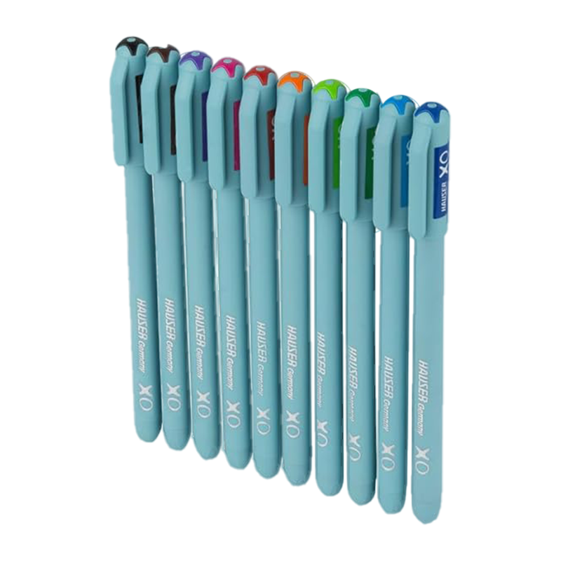 Hauser XO Colours Ball Pen - 10 Colours