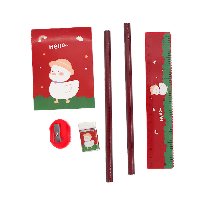 Kawaii 6-Piece Stationery Gift Set