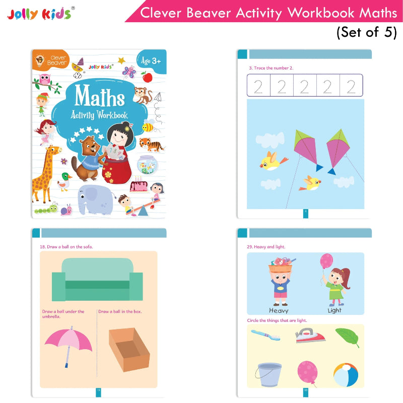 Math Activity book to build maths skills