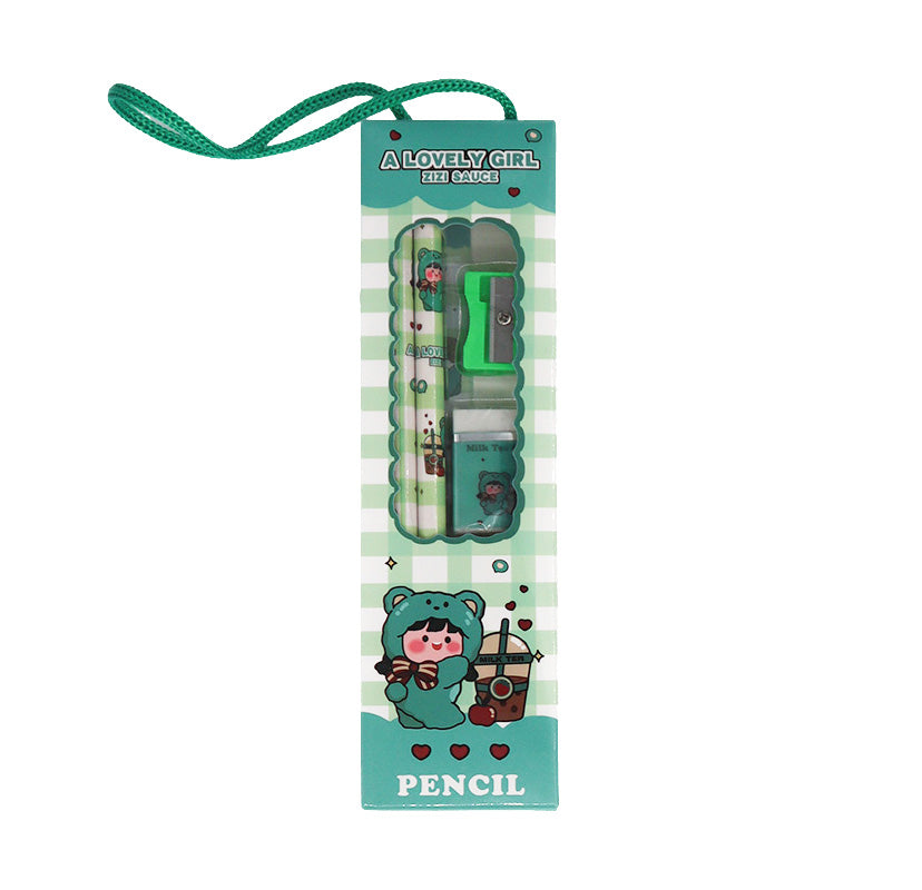 Kawaii Pencil Box Gift Set