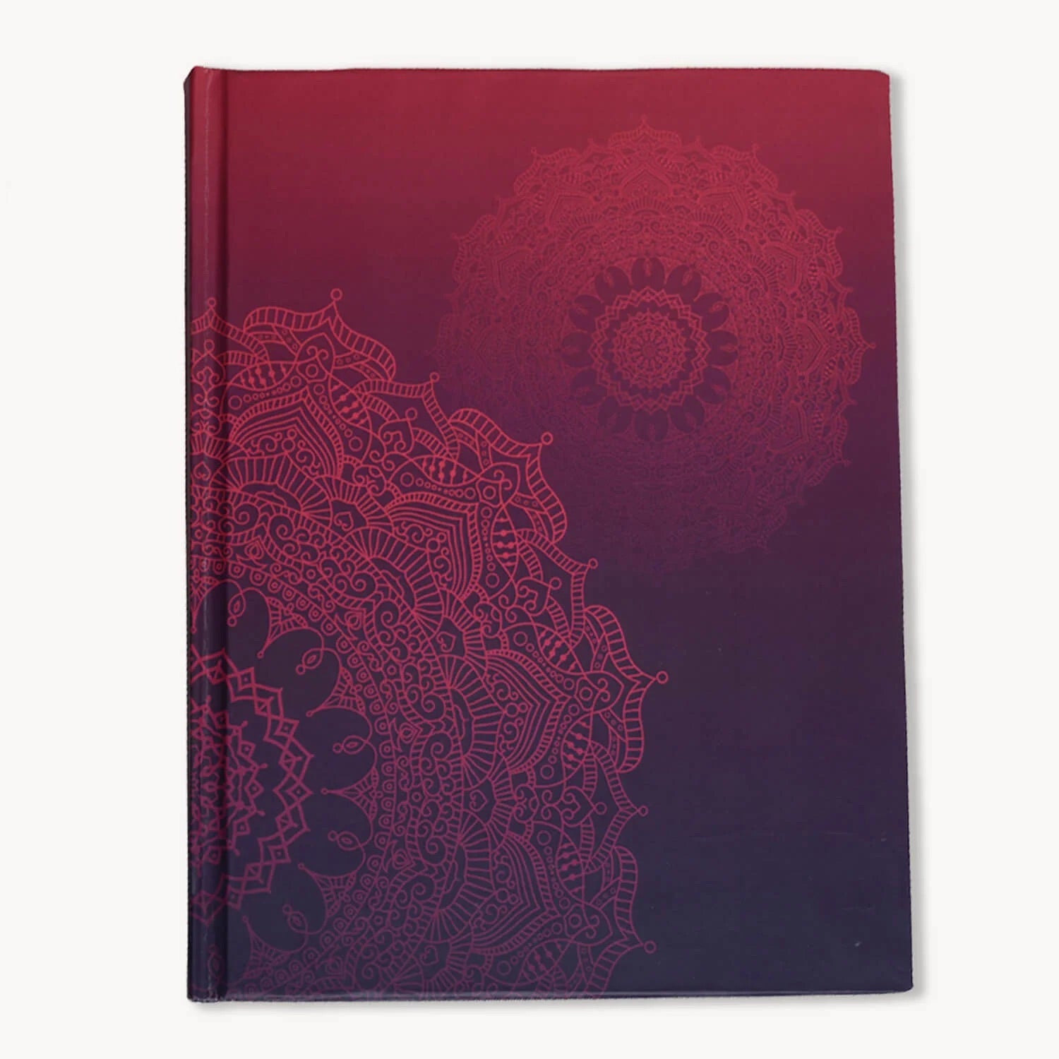 Mandala Ruled Hardcover Notebook - Notebook