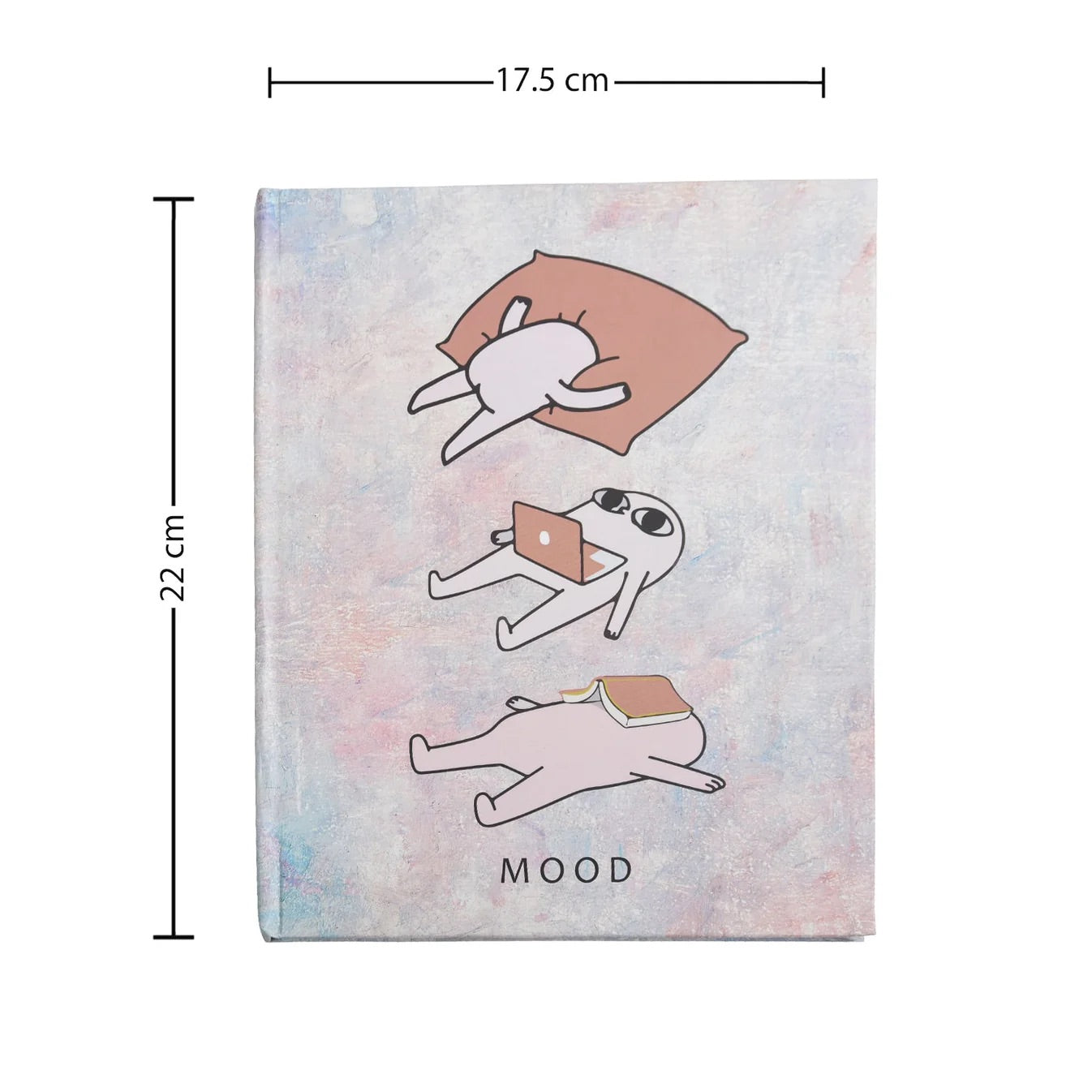 Mood Ruled Hardcover Notebook Express Your Every Mood - Notebook