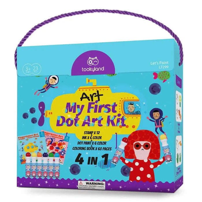 My First Dot Art Kit 4 in 1 DIY kit for kids