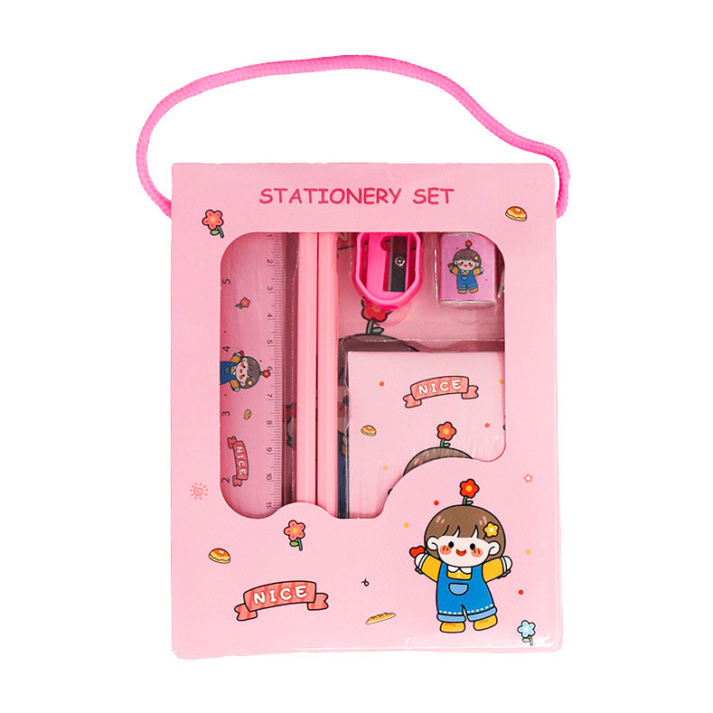 Kawaii 6-Piece Stationery Gift Set