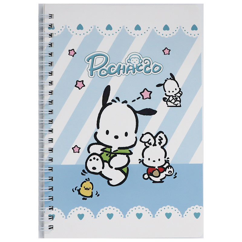 Kawaii Puppy Themed Spiral A5 Notebook