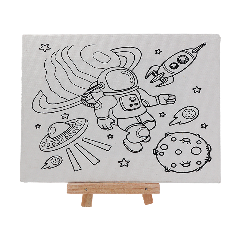Acrylic Painting Starter Kit with Easel