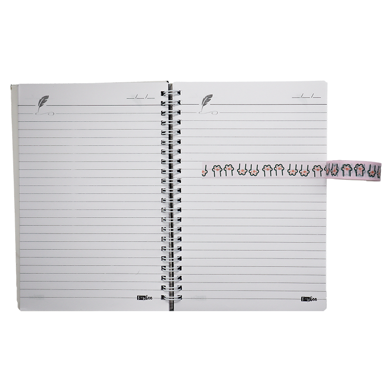 Washi tape perfect for decorating journals, planners, and crafts with a fun, kawaii touch.