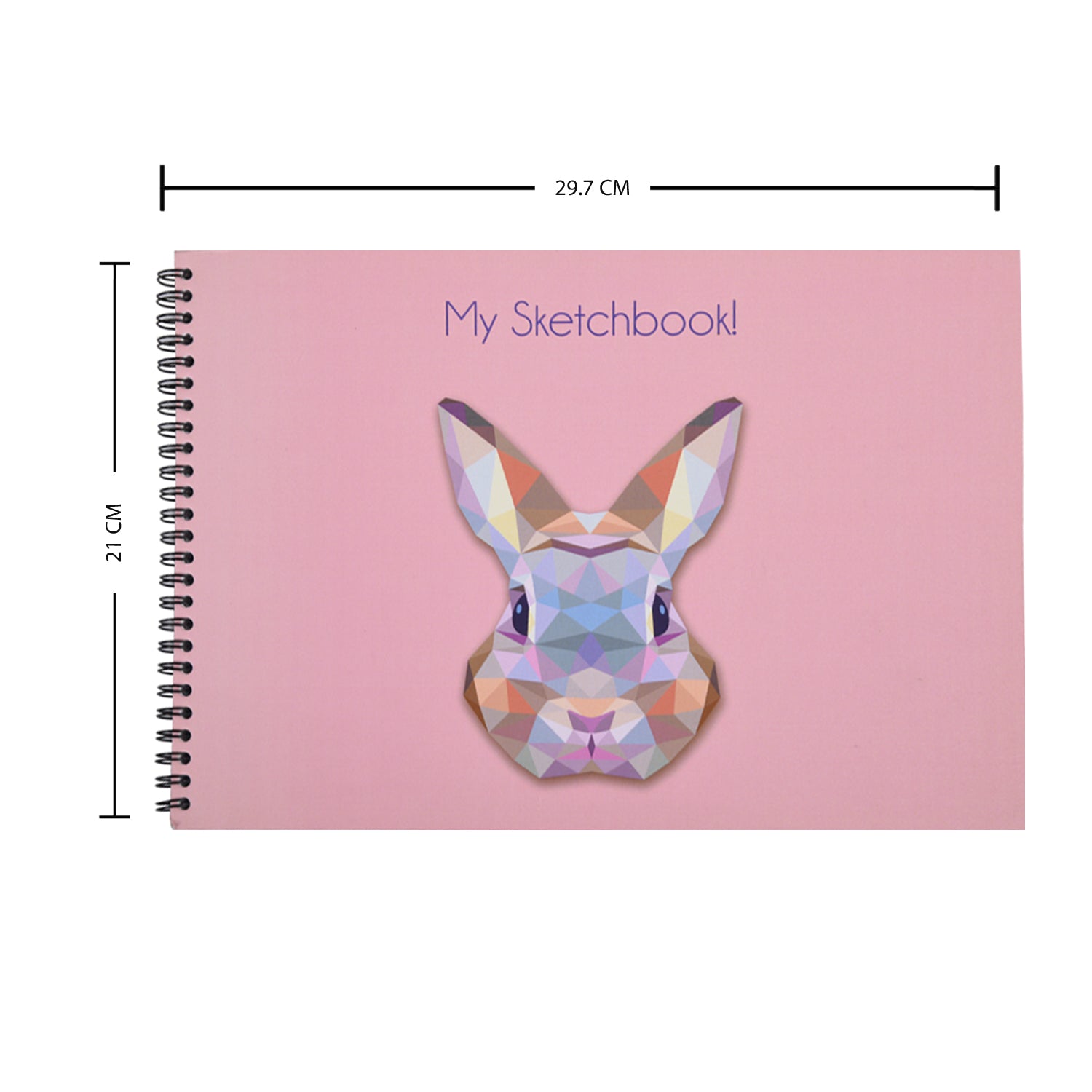 Premium Sketchpad for Art 140GSM Rabbit Design - Sketchpad
