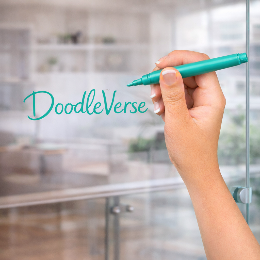 Sea Green Metallic Glass Marker Pen