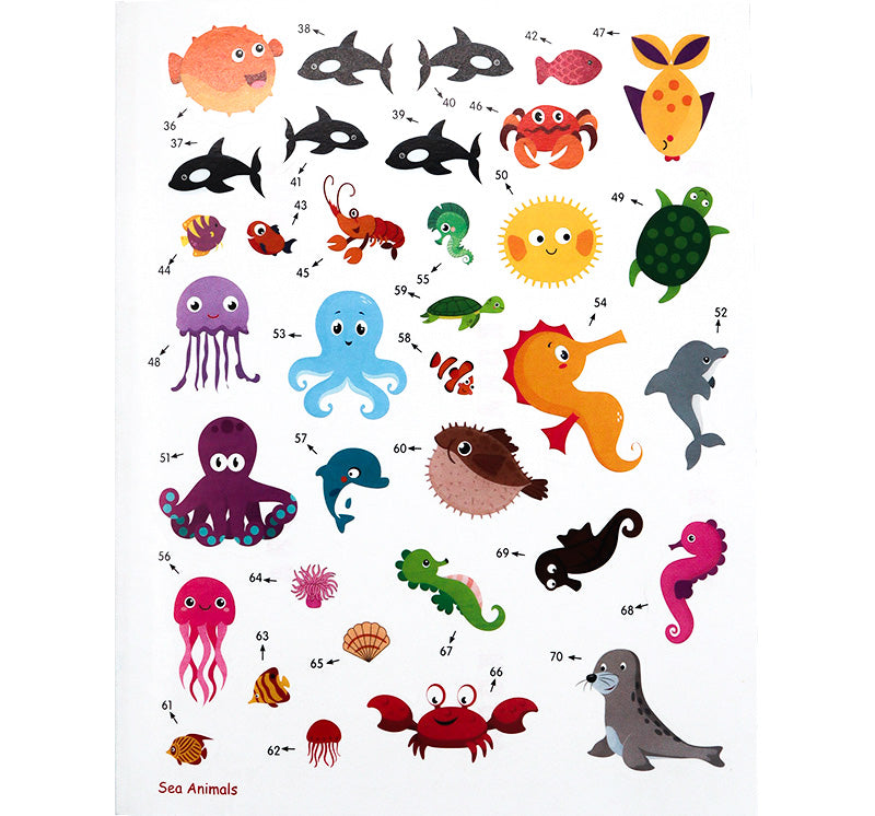 Sea - My First Sticker Activity Book