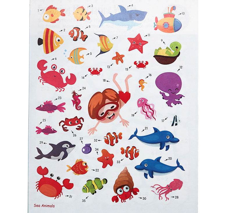 Sea - My First Sticker Activity Book