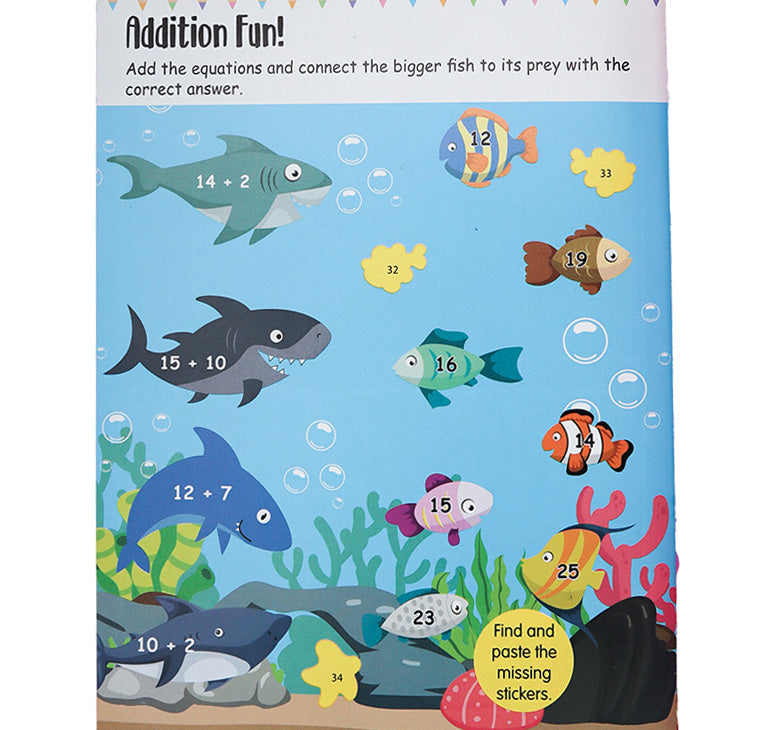 Sea - My First Sticker Activity Book