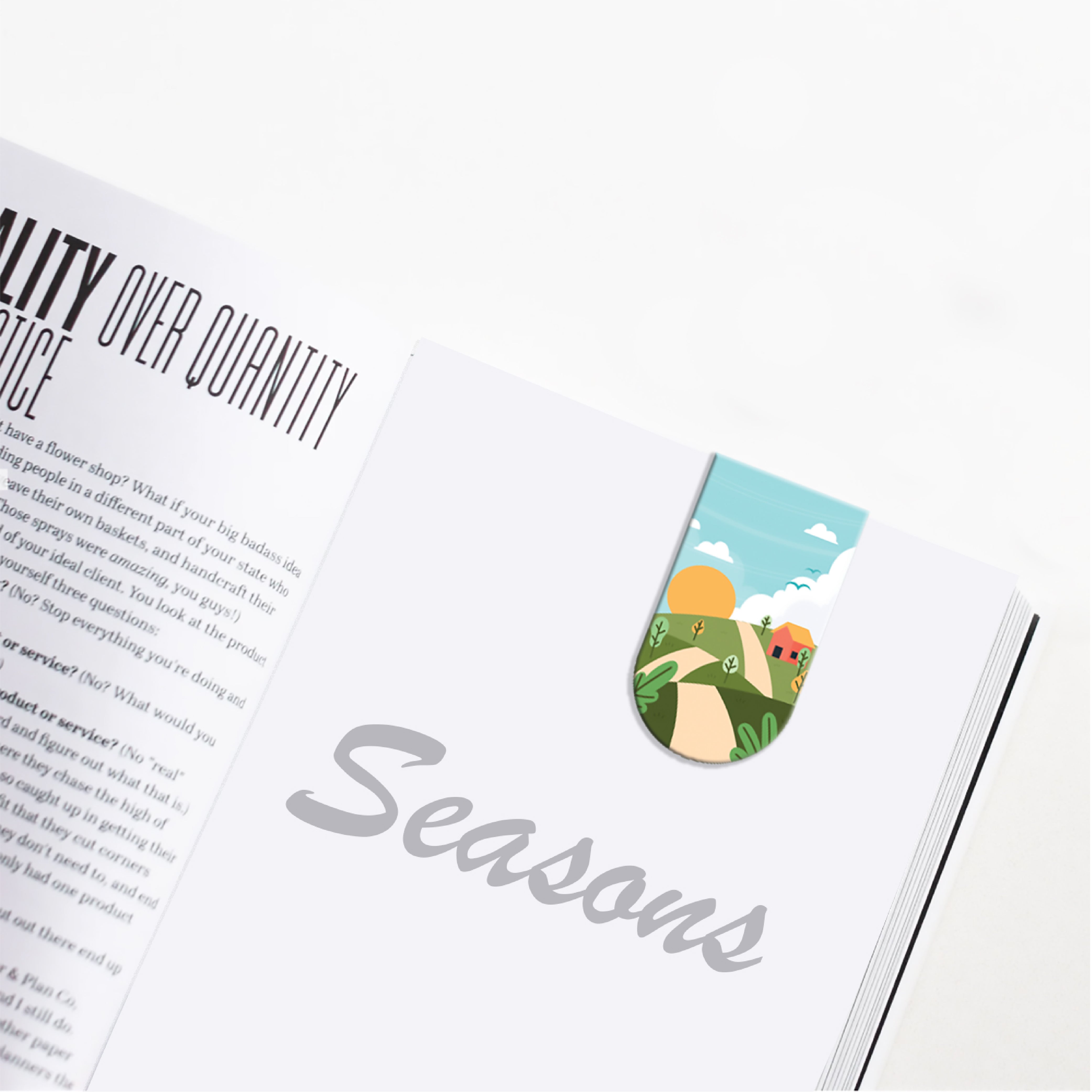 Season Magnetic Bookmark