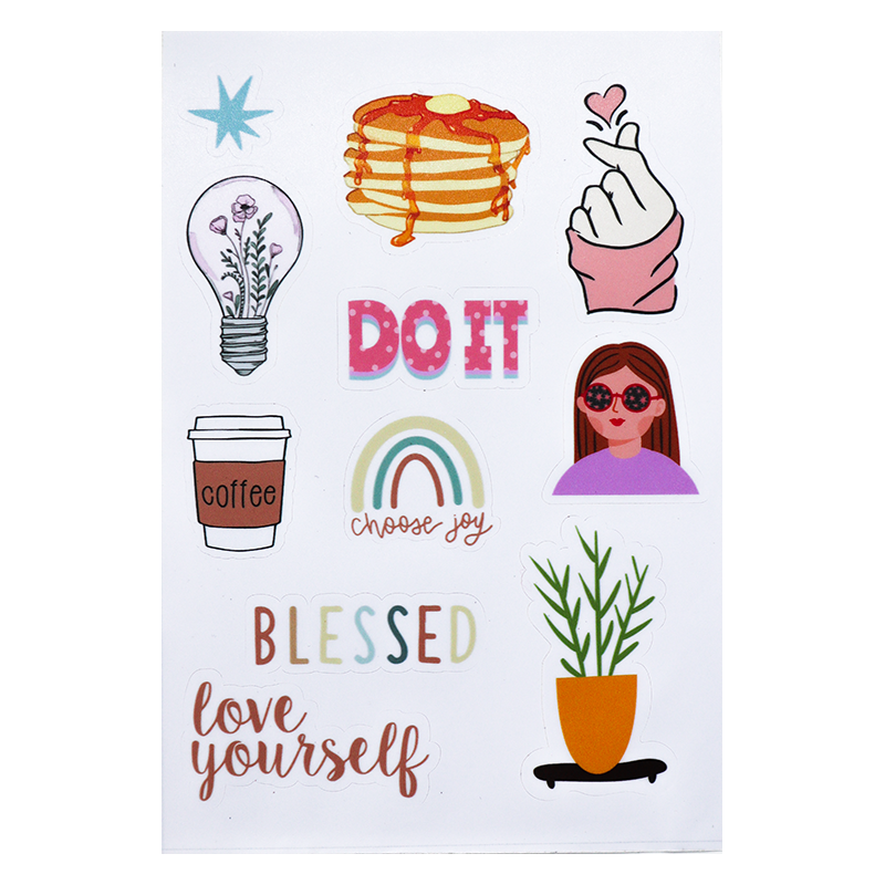 Motivational vinyl sticker