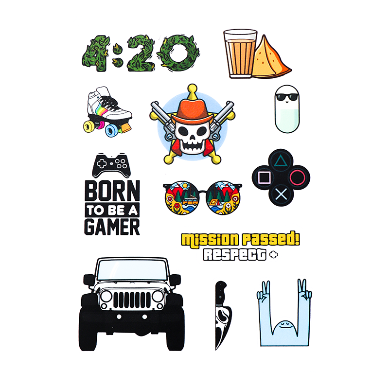 Unfiltered Vibes Vinyl Stickers