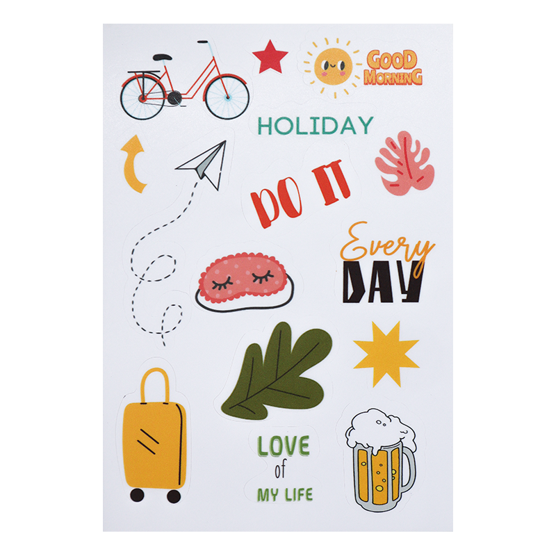 Cozy Little Moments Vinyl Stickers