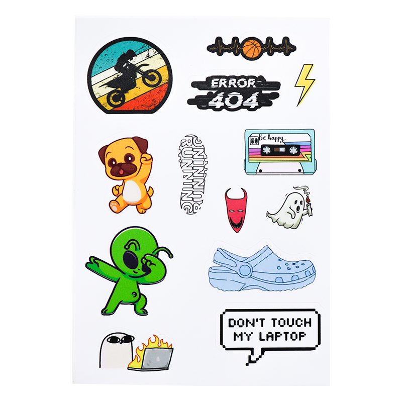Retro Rebels Vinyl Sticker Pack