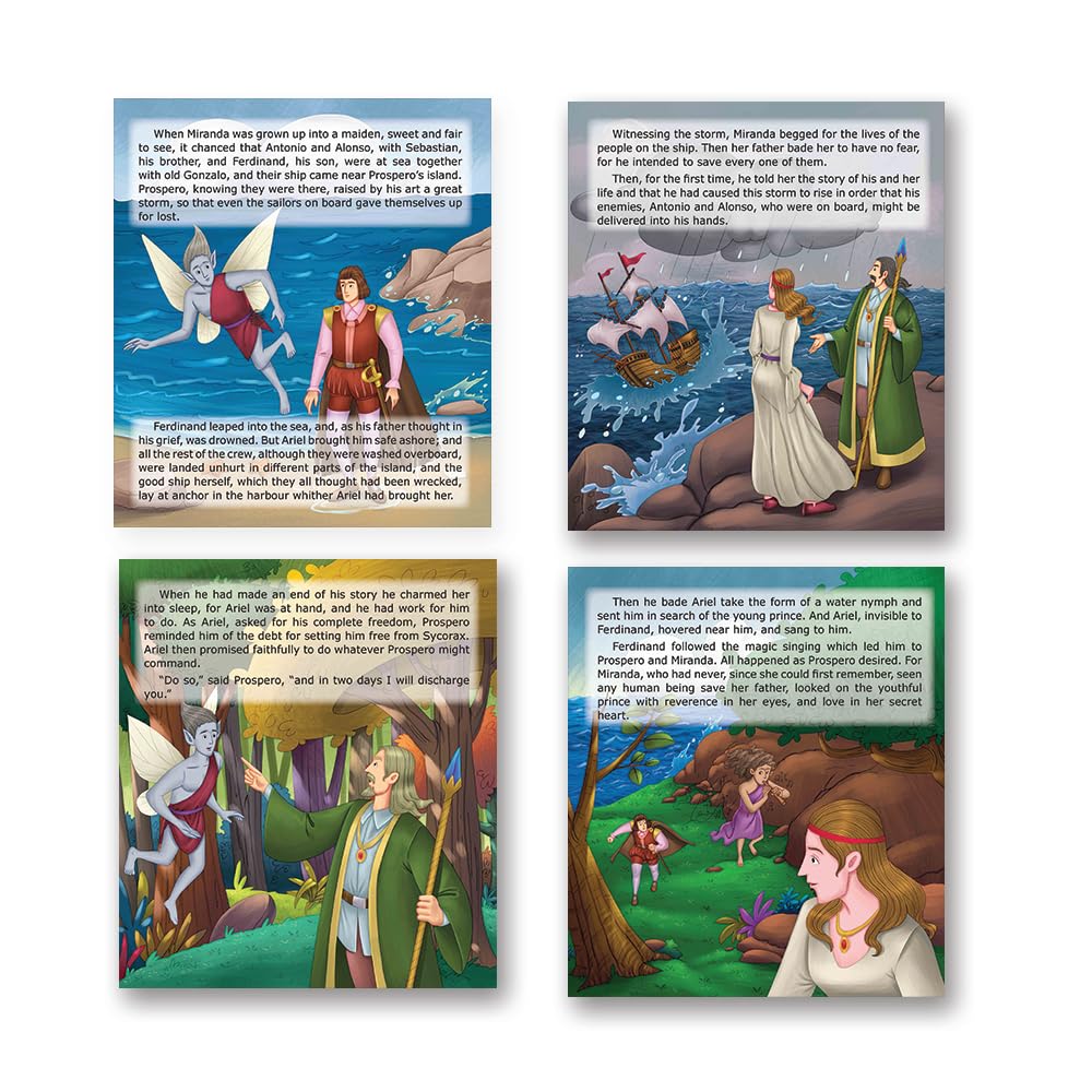 The Tempest: Illustrated Stories from Shakespeare for Kids