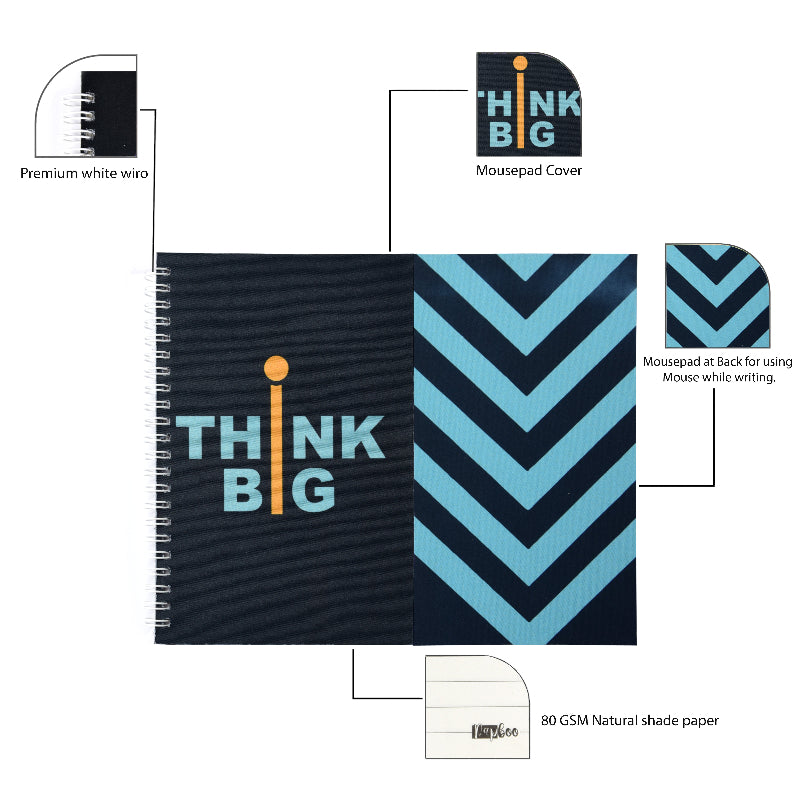 Think Big Mouse Pad Notebook