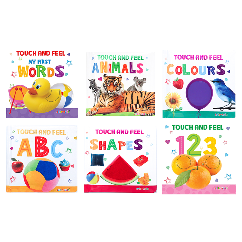 Touch & Feel: 6-Book Sensory Discovery Bundle