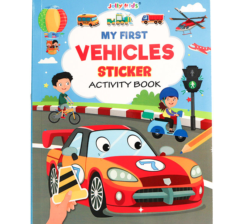 Vehicles - My First Sticker Activity Book