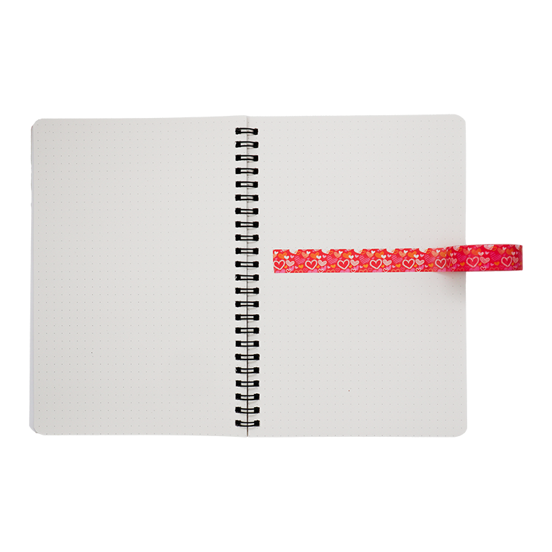 Love Washi tape to decorace journals. Red in colour