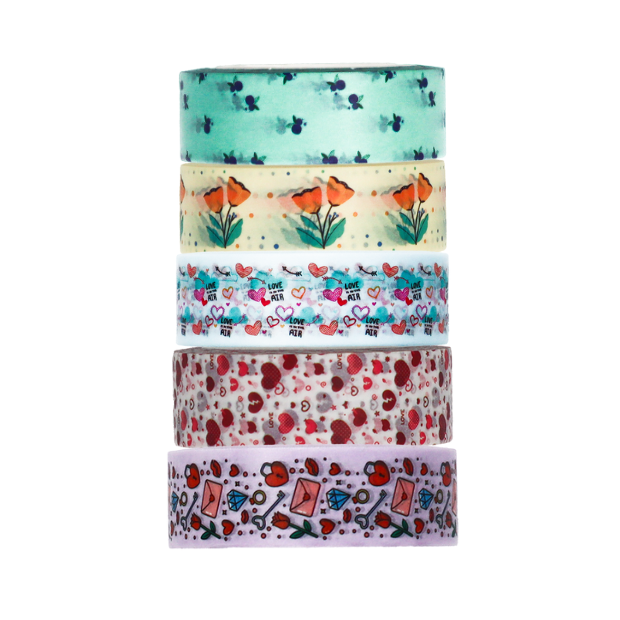 Decorative tape bundle